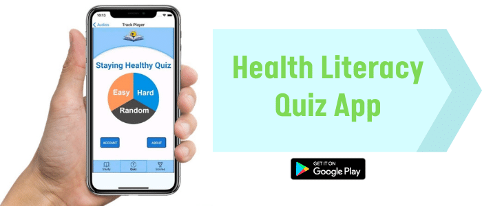 The all-new Staying Healthy Quiz app is available for free on the Google Play Store!