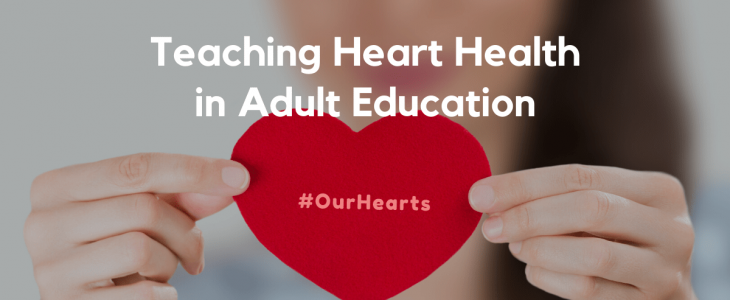Teaching heart health in adult education