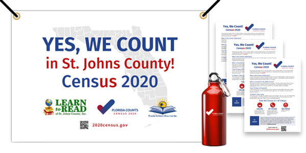 Census promotional kit items